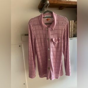 Calle Del Mar patchwork long sleeve shirt
